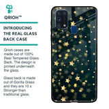 Dazzling Stars Glass Case For Samsung Galaxy M31 Prime