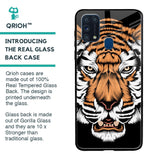 Angry Tiger Glass Case For Samsung Galaxy M31 Prime