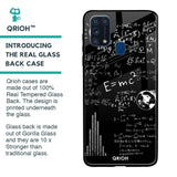 Funny Math Glass Case for Samsung Galaxy M31 Prime