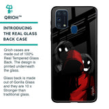 Shadow Character Glass Case for Samsung Galaxy M31 Prime