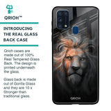 Devil Lion Glass Case for Samsung Galaxy M31 Prime