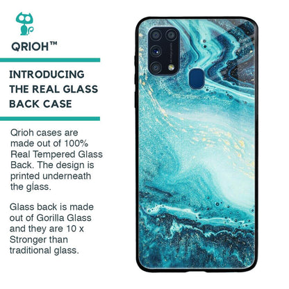 Sea Water Glass case for Samsung Galaxy M31 Prime