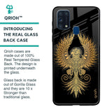 Mythical Phoenix Art Glass Case for Samsung Galaxy M31 Prime