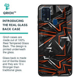 Vector Art Glass Case for Samsung Galaxy M31 Prime
