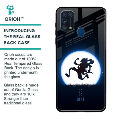 Luffy Nika Glass Case for Samsung Galaxy M31 Prime