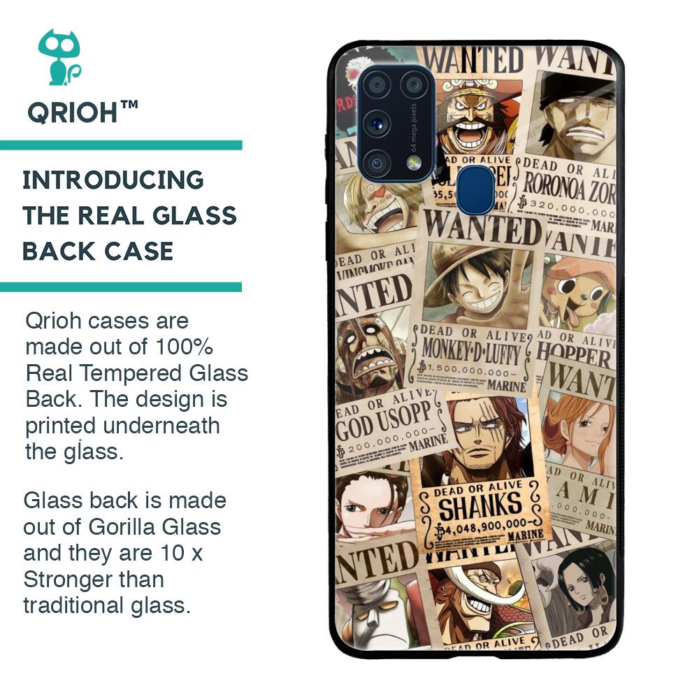 Dead Or Alive Glass Case for Samsung Galaxy M31 Prime