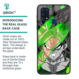 Anime Green Splash Glass Case for Samsung Galaxy M31 Prime