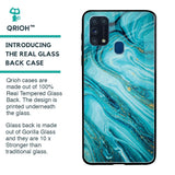 Ocean Marble Glass Case for Samsung Galaxy M31 Prime