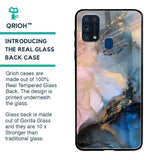 Marble Ink Abstract Glass Case for Samsung Galaxy M31 Prime