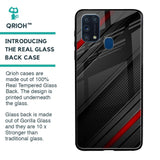 Modern Abstract Glass Case for Samsung Galaxy M31 Prime