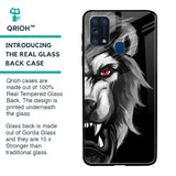 Wild Lion Glass Case for Samsung Galaxy M31 Prime