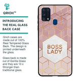 Boss Lady Glass Case for Samsung Galaxy M31 Prime