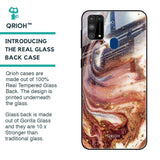 Exceptional Texture Glass Case for Samsung Galaxy M31 Prime