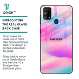 Colorful Waves Glass case for Samsung Galaxy M31 Prime