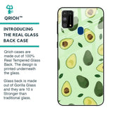 Pears Green Glass Case For Samsung Galaxy M31 Prime