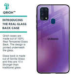 Ultraviolet Gradient Glass Case for Samsung Galaxy M31 Prime