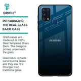 Sailor Blue Glass Case For Samsung Galaxy M31 Prime