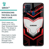 Quantum Suit Glass Case For Samsung Galaxy M31 Prime