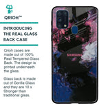 Smudge Brush Glass case for Samsung Galaxy M31 Prime