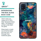 Colored Storm Glass Case for Samsung Galaxy M31 Prime