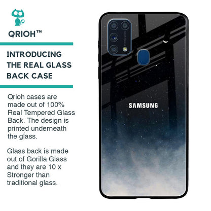 Aesthetic Sky Glass Case for Samsung Galaxy M31 Prime