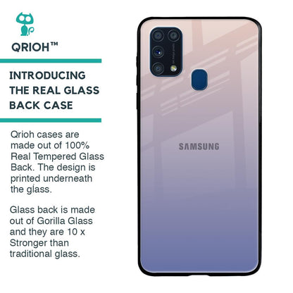 Rose Hue Glass Case for Samsung Galaxy M31 Prime