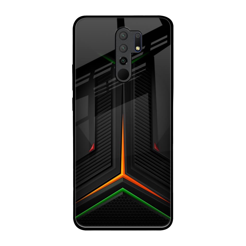 Modern Ultra Chevron Poco M2 Glass Back Cover Online