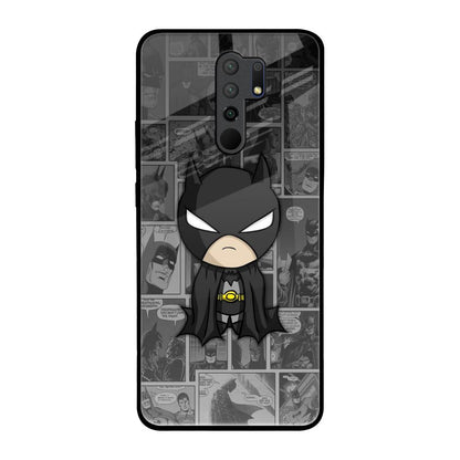 Cartoon Art Poco M2 Glass Back Cover Online