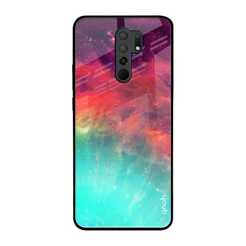 Colorful Aura Poco M2 Glass Back Cover Online