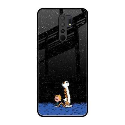 Night Sky Star Poco M2 Glass Back Cover Online