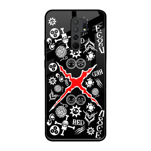 Red Zone Poco M2 Glass Back Cover Online