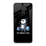 Real Struggle Poco M2 Glass Back Cover Online