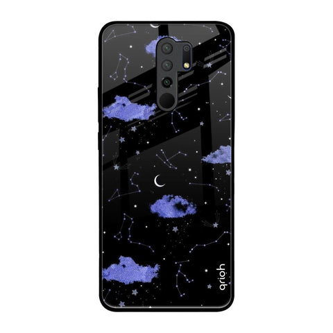 Constellations Poco M2 Glass Back Cover Online