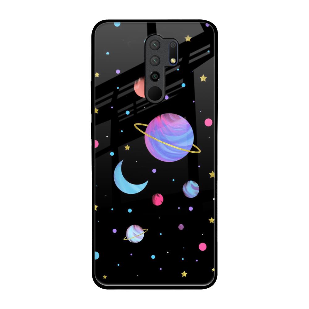 Planet Play Poco M2 Glass Back Cover Online