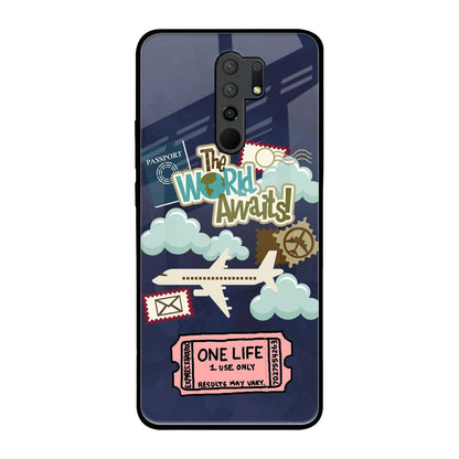 Tour The World Poco M2 Glass Back Cover Online