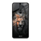 Devil Lion Poco M2 Glass Back Cover Online