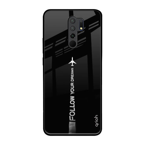 Follow Your Dreams Poco M2 Glass Back Cover Online