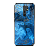 Gold Sprinkle Poco M2 Glass Back Cover Online