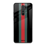 Vertical Stripes Poco M2 Glass Back Cover Online