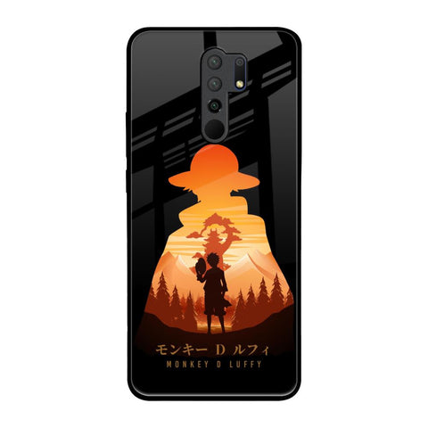 Luffy One Piece Poco M2 Glass Back Cover Online