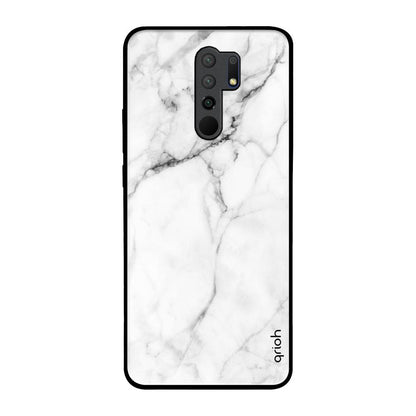 Modern White Marble Poco M2 Glass Back Cover Online