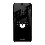 Cute Bear Poco M2 Glass Back Cover Online