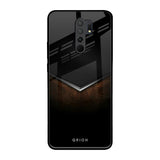 Dark Walnut Poco M2 Glass Back Cover Online