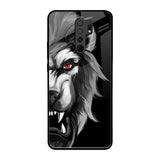 Wild Lion Poco M2 Glass Back Cover Online