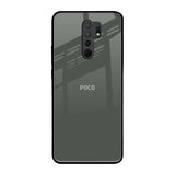 Charcoal Poco M2 Glass Back Cover Online