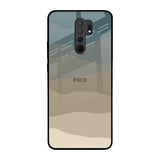 Abstract Mountain Pattern Poco M2 Glass Back Cover Online