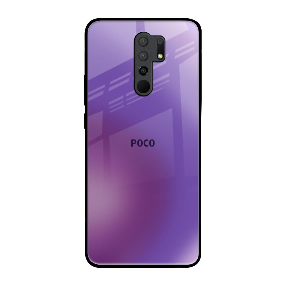 Ultraviolet Gradient Poco M2 Glass Back Cover Online