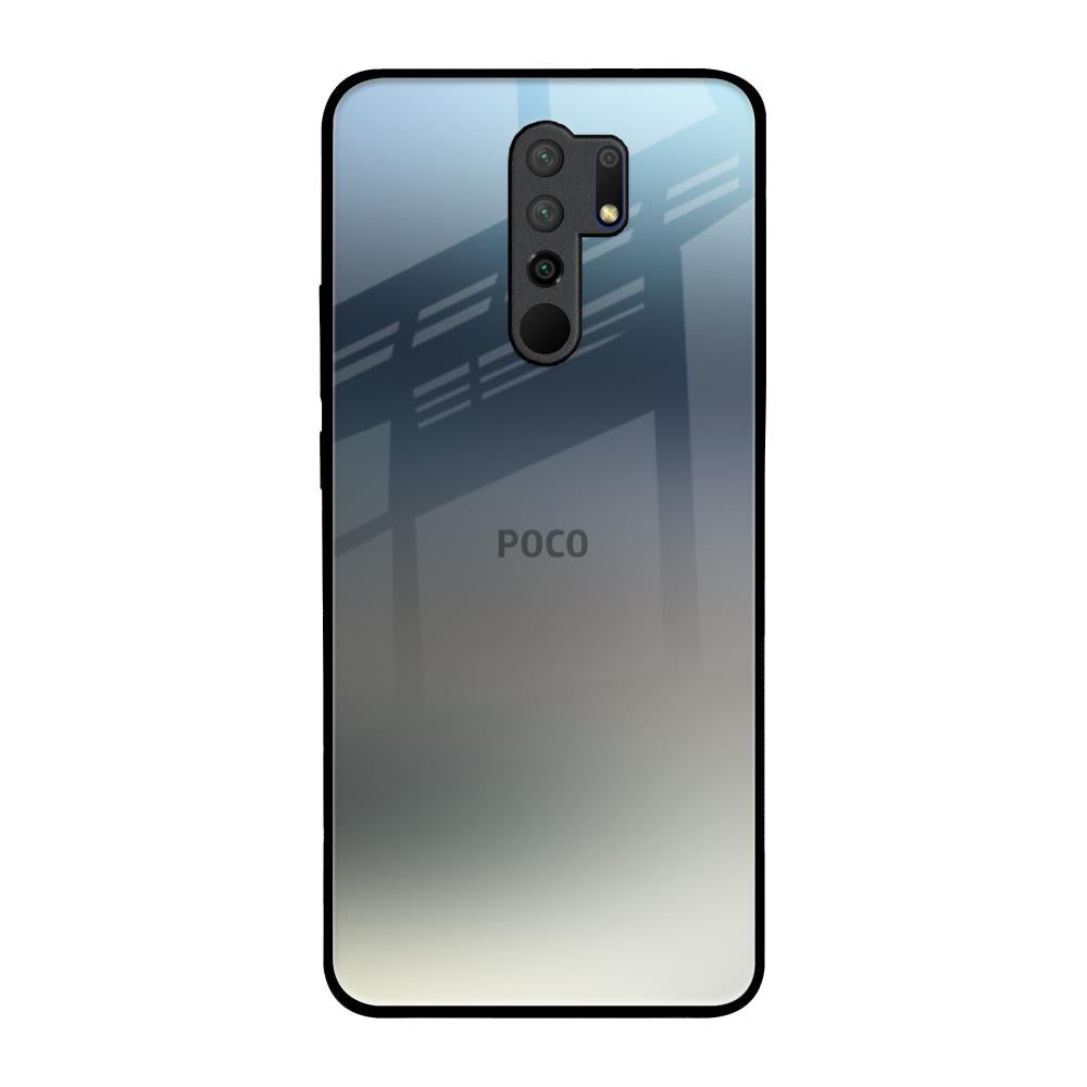 Tricolor Ombre Poco M2 Glass Back Cover Online