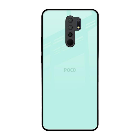 Teal Poco M2 Glass Back Cover Online