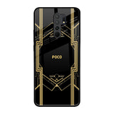 Sacred Logo Poco M2 Glass Back Cover Online